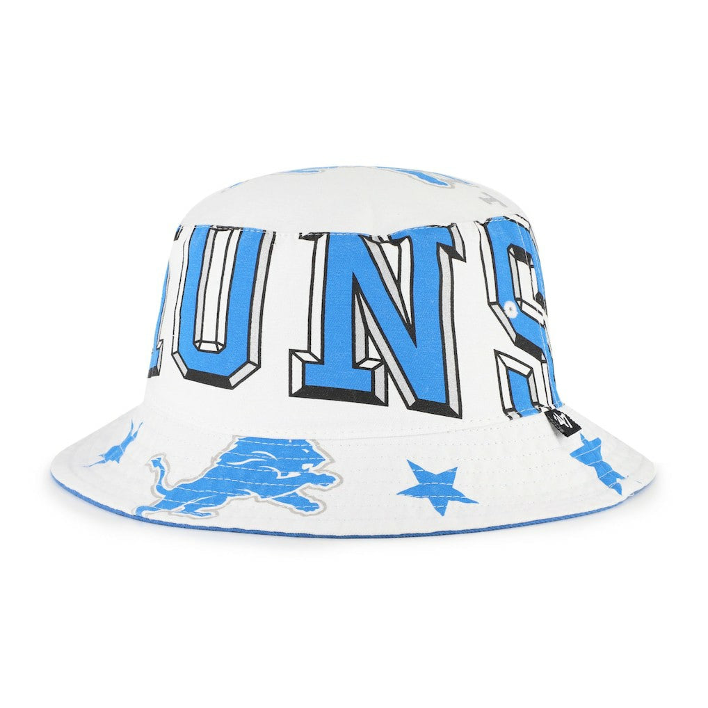 Detroit Lions '47 Women's Energize Bucket Hat White - 47 brand