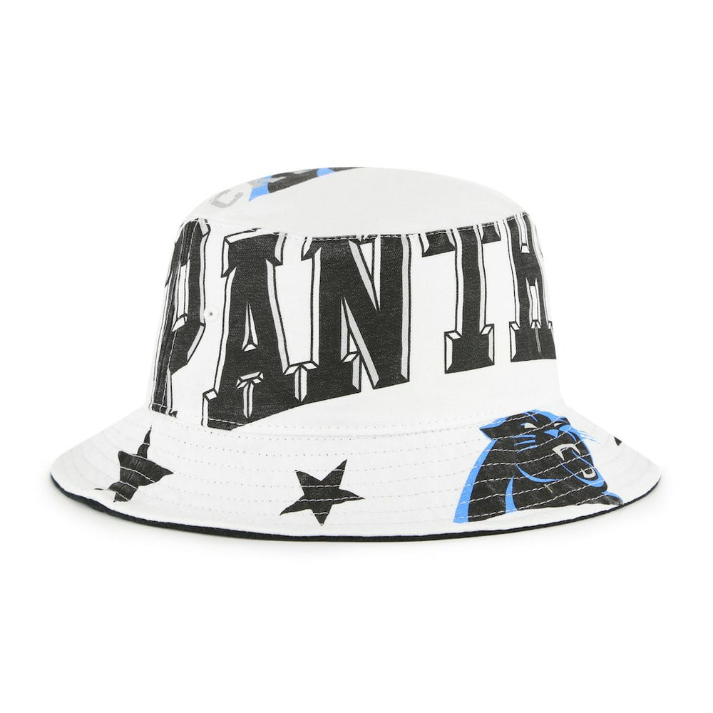 Carolina Panthers '47 Women's Energize Bucket Hat White - 47 brand