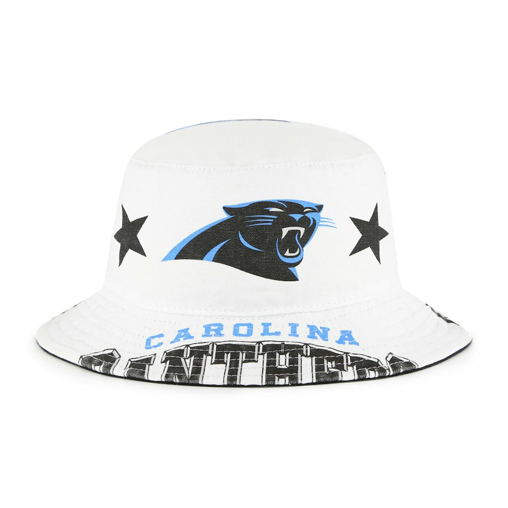 Carolina Panthers '47 Women's Energize Bucket Hat White - 47 brand