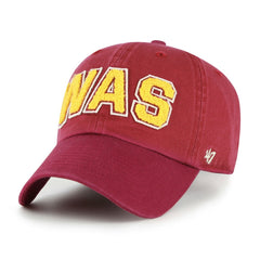 Washington Commanders '47 Women's Zoey Clean Up Adjustable Hat Burgundy - 47 brand