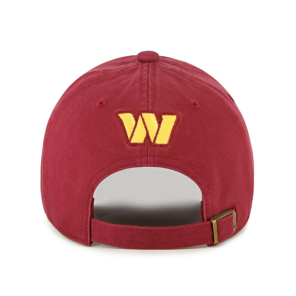 Washington Commanders '47 Women's Zoey Clean Up Adjustable Hat Burgundy - 47 brand