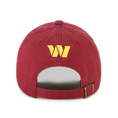 Washington Commanders '47 Women's Zoey Clean Up Adjustable Hat Burgundy - 47 brand