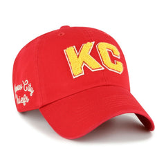 Kansas City Chiefs '47 Women's Zoey Clean Up Adjustable Hat Red - 47 brand