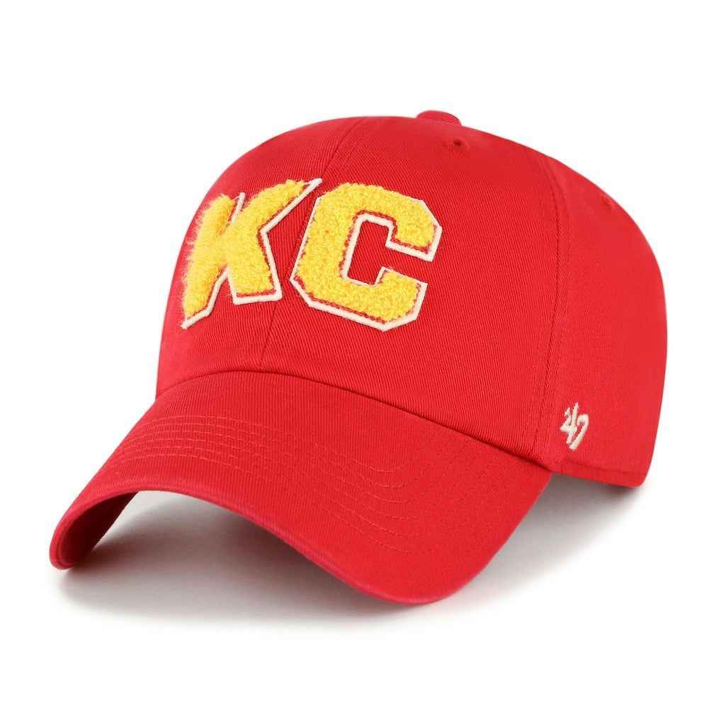 Kansas City Chiefs '47 Women's Zoey Clean Up Adjustable Hat Red - 47 brand