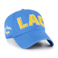 Los Angeles Chargers '47 Women's Zoey Clean Up Adjustable Hat Powder Blue - 47 brand