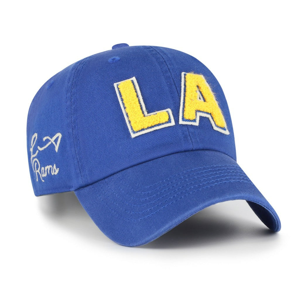 Los Angeles Rams '47 Women's Zoey Clean Up Adjustable Hat Royal - 47 brand