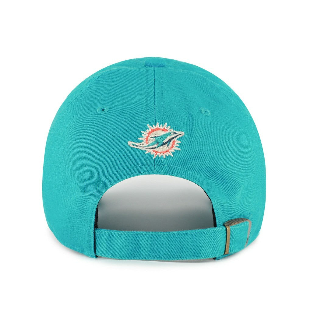 Miami Dolphins '47 Women's Zoey Clean Up Adjustable Hat Aqua - 47 brand