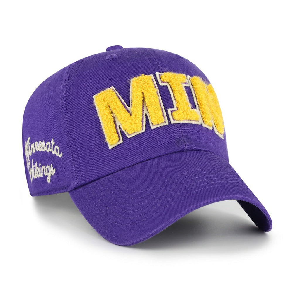 Minnesota Vikings '47 Women's Zoey Clean Up Adjustable Hat Purple - 47 brand