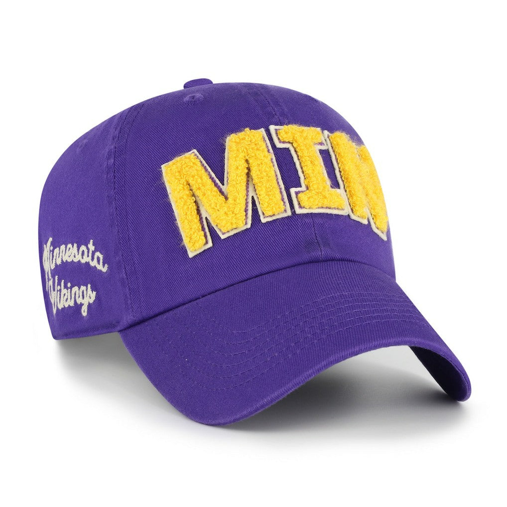 Minnesota Vikings '47 Women's Zoey Clean Up Adjustable Hat Purple - 47 brand