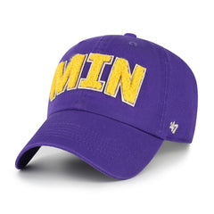 Minnesota Vikings '47 Women's Zoey Clean Up Adjustable Hat Purple - 47 brand