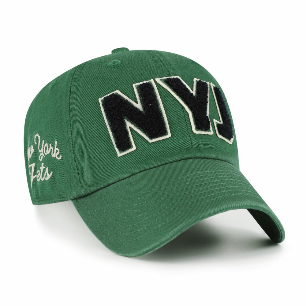 New York Jets '47 Women's Zoey Clean Up Adjustable Hat Green - 47 brand
