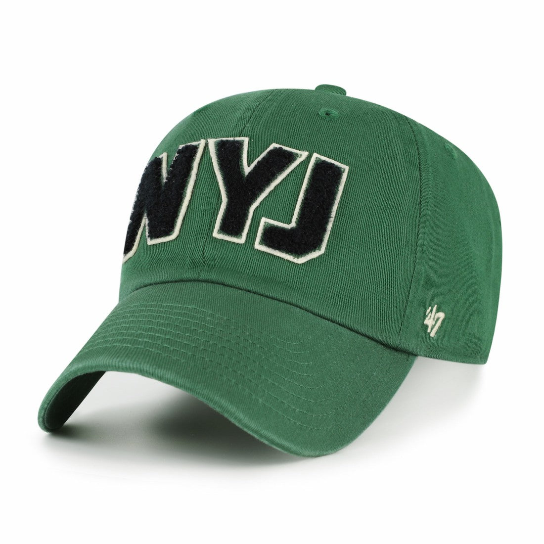New York Jets '47 Women's Zoey Clean Up Adjustable Hat Green - 47 brand