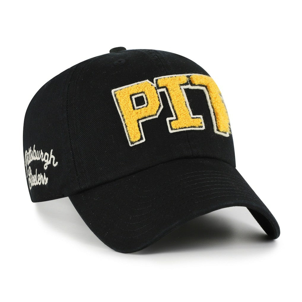 Pittsburgh Steelers '47 Women's Zoey Clean Up Adjustable Hat Black - 47 brand
