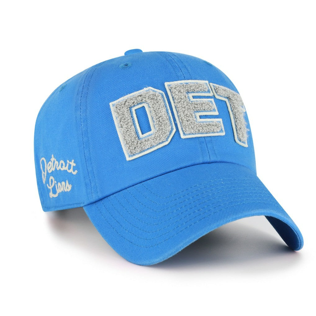 Detroit Lions '47 Women's Zoey Clean Up Adjustable Hat Blue - 47 brand