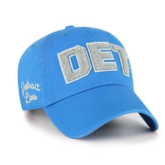 Detroit Lions '47 Women's Zoey Clean Up Adjustable Hat Blue - 47 brand