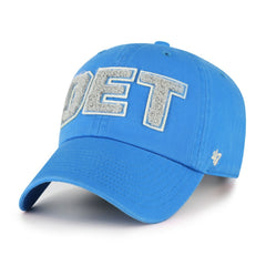Detroit Lions '47 Women's Zoey Clean Up Adjustable Hat Blue - 47 brand