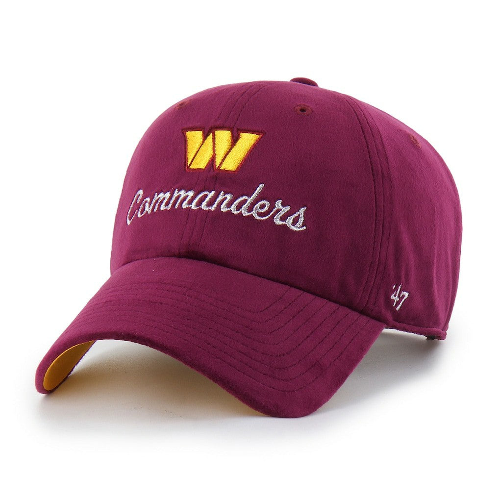 Washington Commanders '47 Women's Spirited Clean Up Adjustable Hat Burgundy - 47 brand