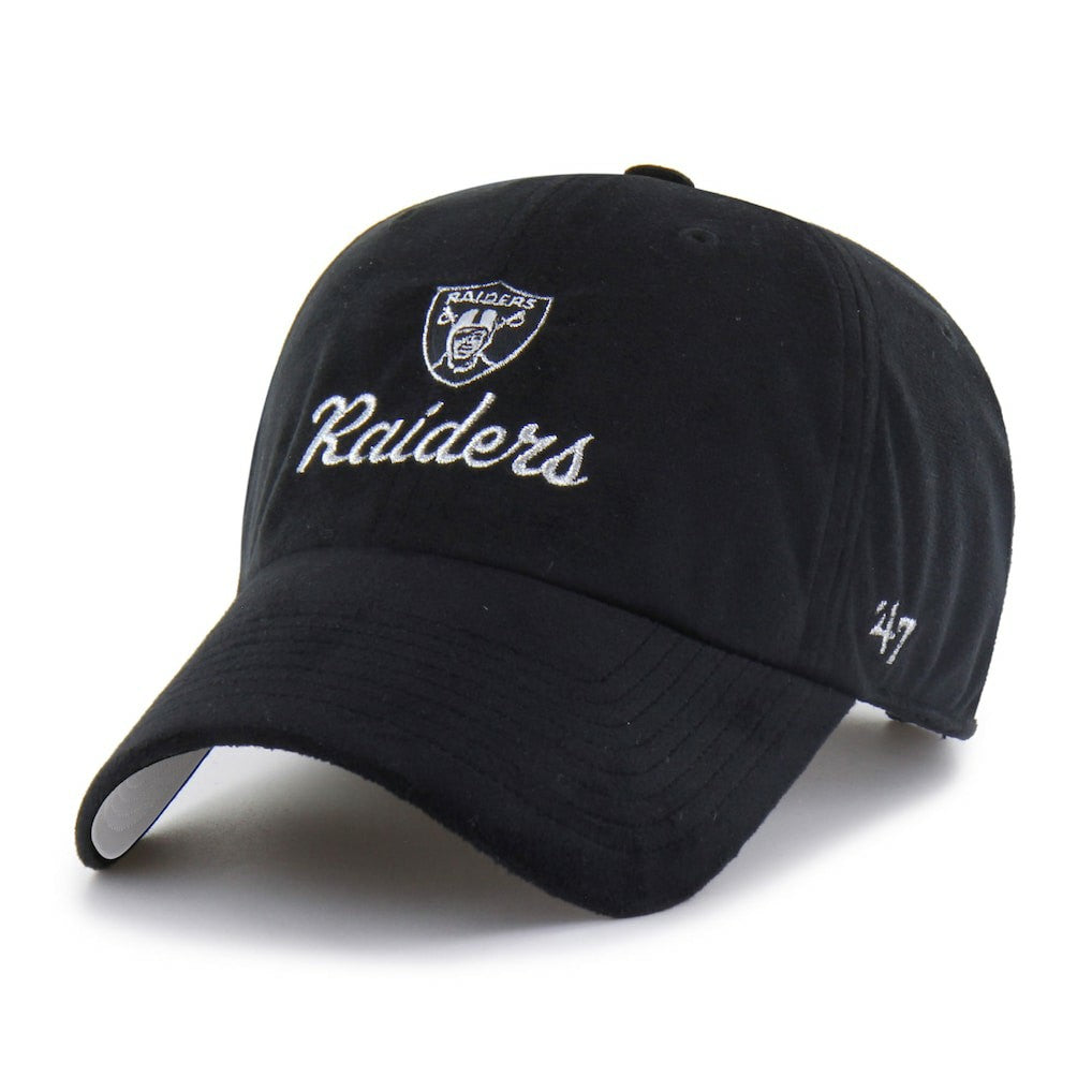 Las Vegas Raiders '47 Women's Spirited Clean Up Adjustable Hat Black - 47 brand
