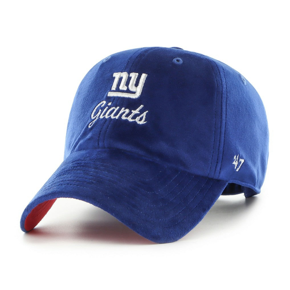 New York Giants '47 Women's Spirited Clean Up Adjustable Hat Blue - 47 brand