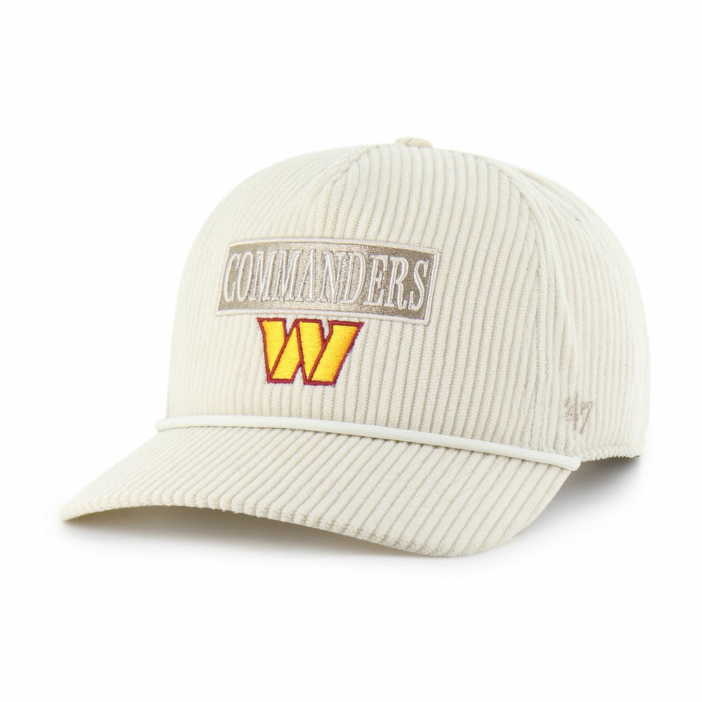 Washington Commanders '47 Women's Mellow Corduroy Hitch Adjustable Hat Natural - 47 brand