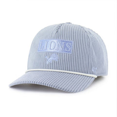 Detroit Lions '47 Women's Mellow Corduroy Hitch Adjustable Hat Light Blue - 47 brand