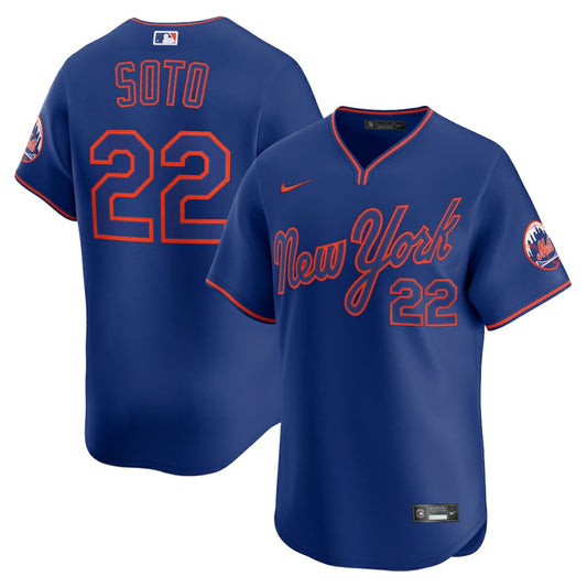 Juan Soto New York Mets Nike Alternate Limited Player Jersey - Royal | MLB Jerseys