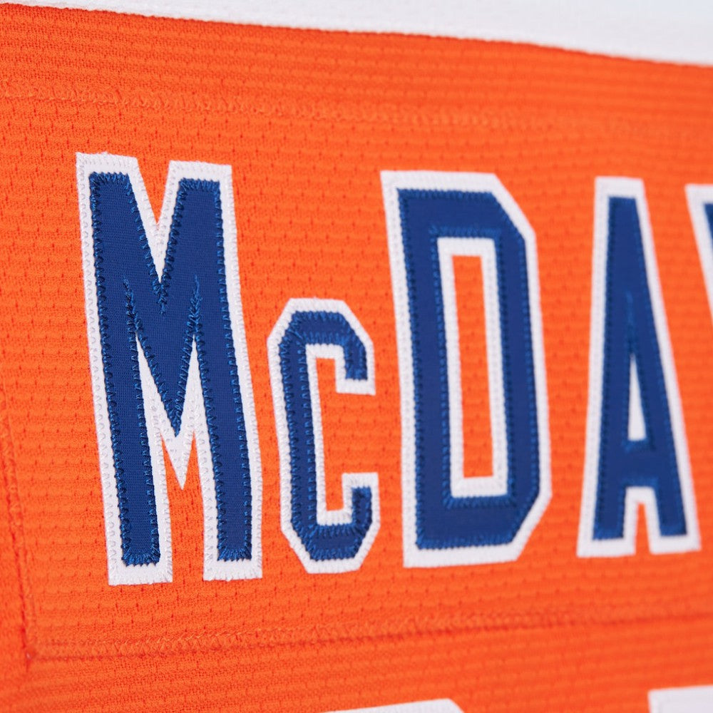 Connor McDavid Edmonton Oilers Mitchell & Ness Power Play Jersey - Orange | NHL Jerseys