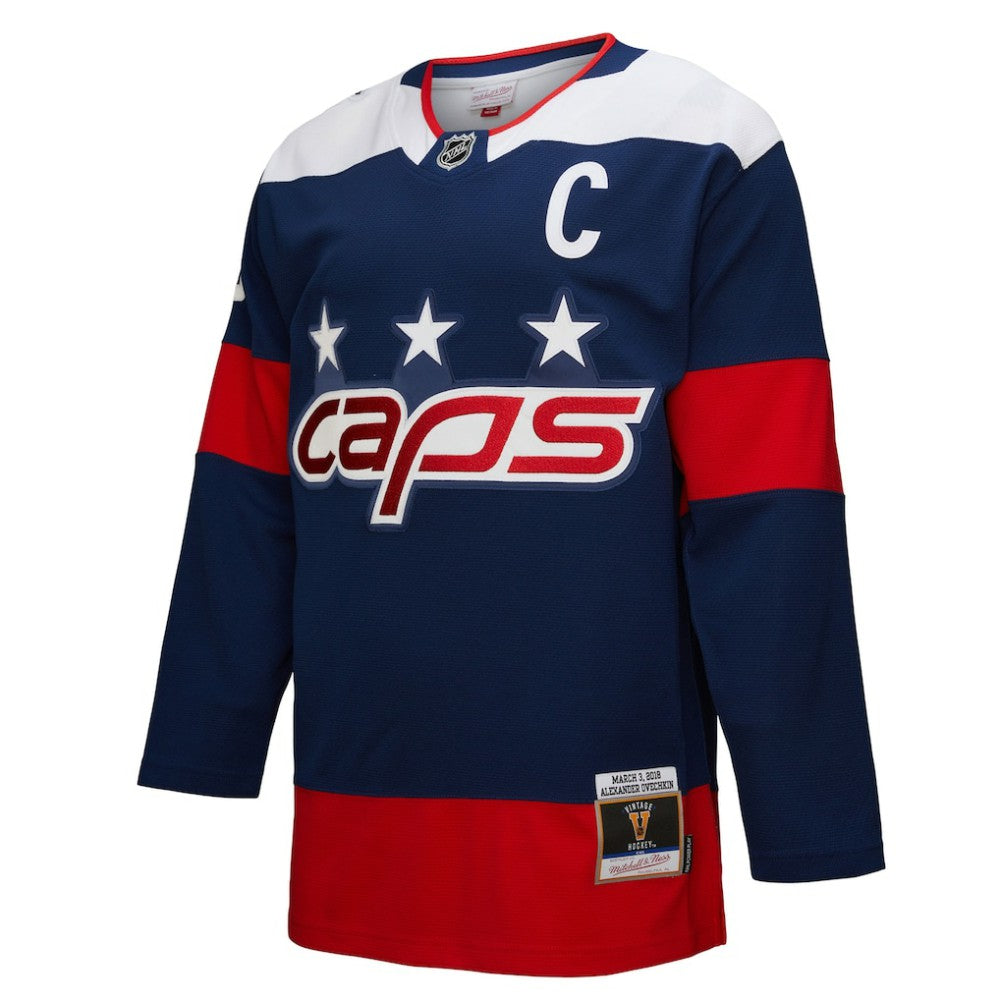 Alexander Ovechkin Washington Capitals Mitchell & Ness Power Play Jersey - Navy | NHL Jerseys