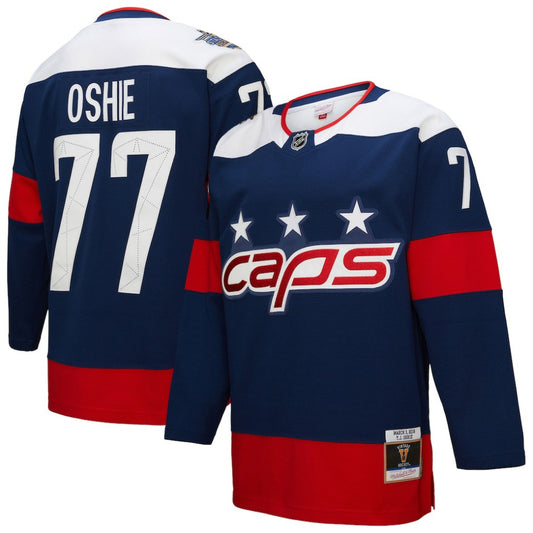TJ Oshie Washington Capitals Mitchell & Ness Power Play Jersey - Navy | NHL Jerseys