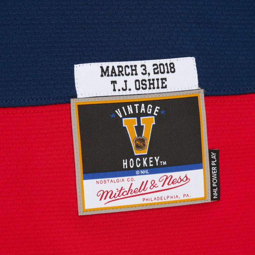 TJ Oshie Washington Capitals Mitchell & Ness Power Play Jersey - Navy | NHL Jerseys