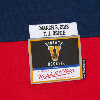 TJ Oshie Washington Capitals Mitchell & Ness Power Play Jersey - Navy | NHL Jerseys