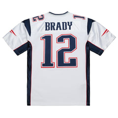 Tom Brady New England Patriots 2000 Big & Tall Legacy Replica Jersey White - Mitchell & Ness