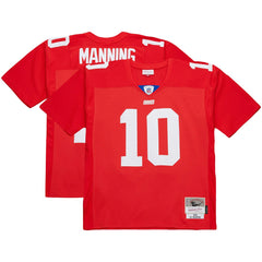 Eli Manning New York Giants 2004 Team Legacy Retired Player Big & Tall Jersey Red - Mitchell & Ness