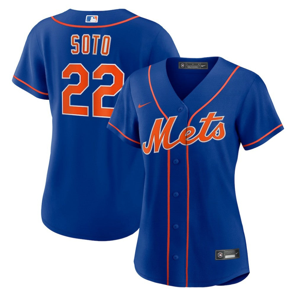 Juan Soto New York Mets Nike Women's Alternate Replica Baseball Jersey Clearance