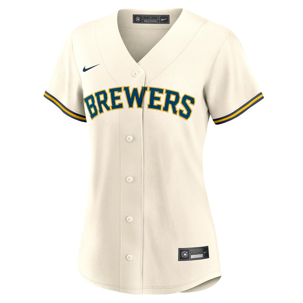 Jackson Chourio Milwaukee Brewers Nike Women's Home Replica Jersey Near Me