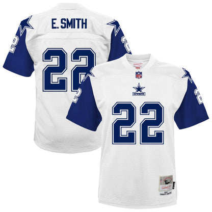 Emmitt Smith Dallas Cowboys Preschool 1994 Alternate Legacy Jersey - White discount | NFL Jerseys