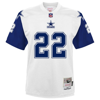 Emmitt Smith Dallas Cowboys Preschool 1994 Alternate Legacy Jersey - White discount | NFL Jerseys