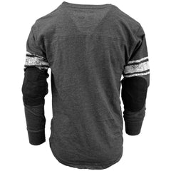 New Orleans Saints Wes & Willy Youth Football Long Sleeve T-Shirt Black - NFL