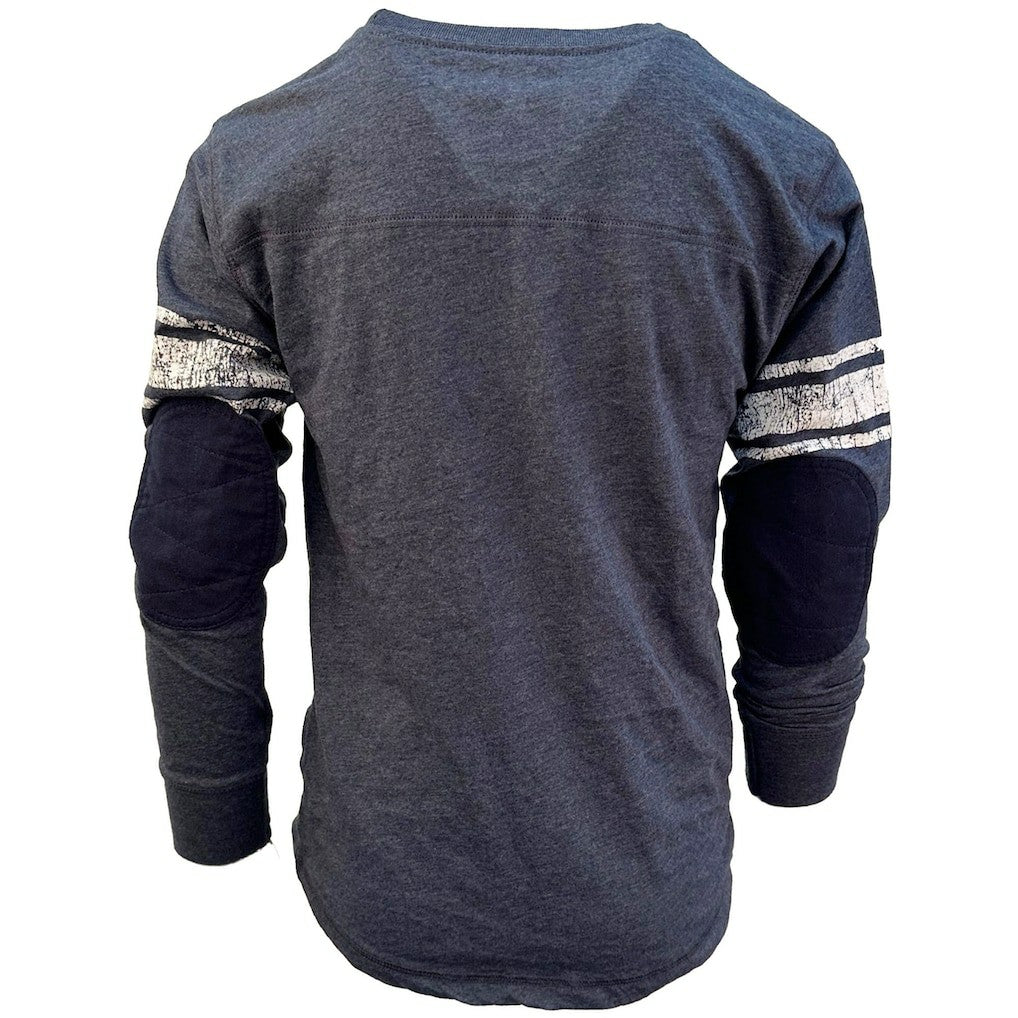 Dallas Cowboys Wes & Willy Youth Football Long Sleeve T-Shirt Navy - NFL