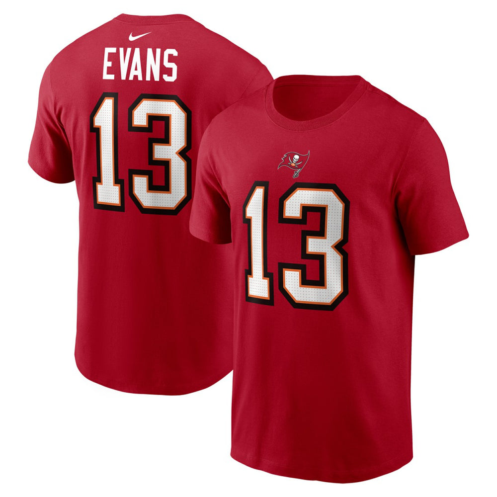 Tampa Bay Buccaneers Player Name & Number T-Shirt Red - Nike