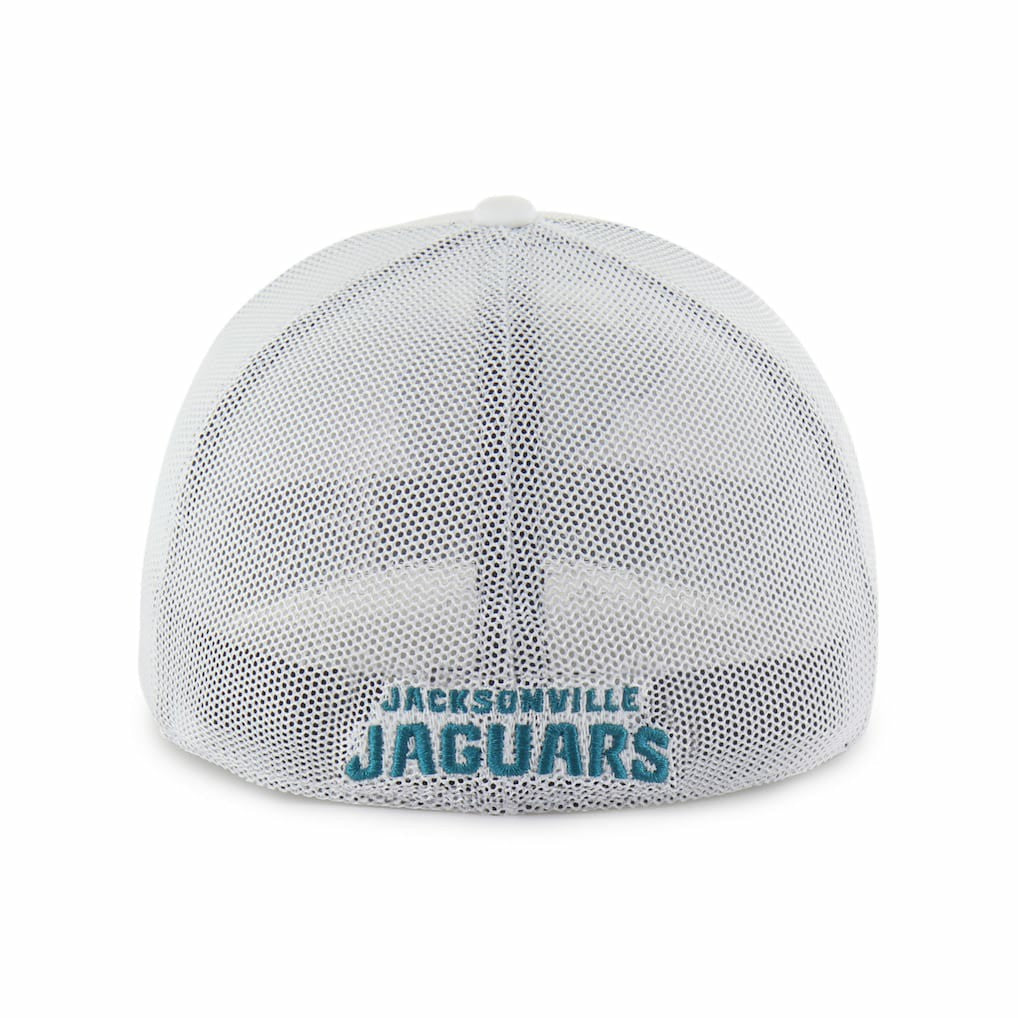 Jacksonville Jaguars '47 Snowball Trophy Stretch Fit Hat White - 47 brand