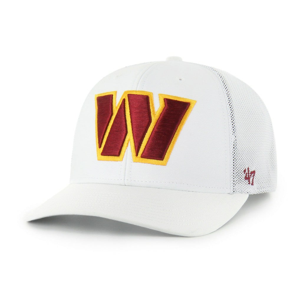 Washington Commanders '47 Snowball Trophy Stretch Fit Hat White - 47 brand
