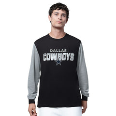 Dallas Cowboys Starter Thursday Night Gridiron Long Sleeve T-Shirt- Black - NFL