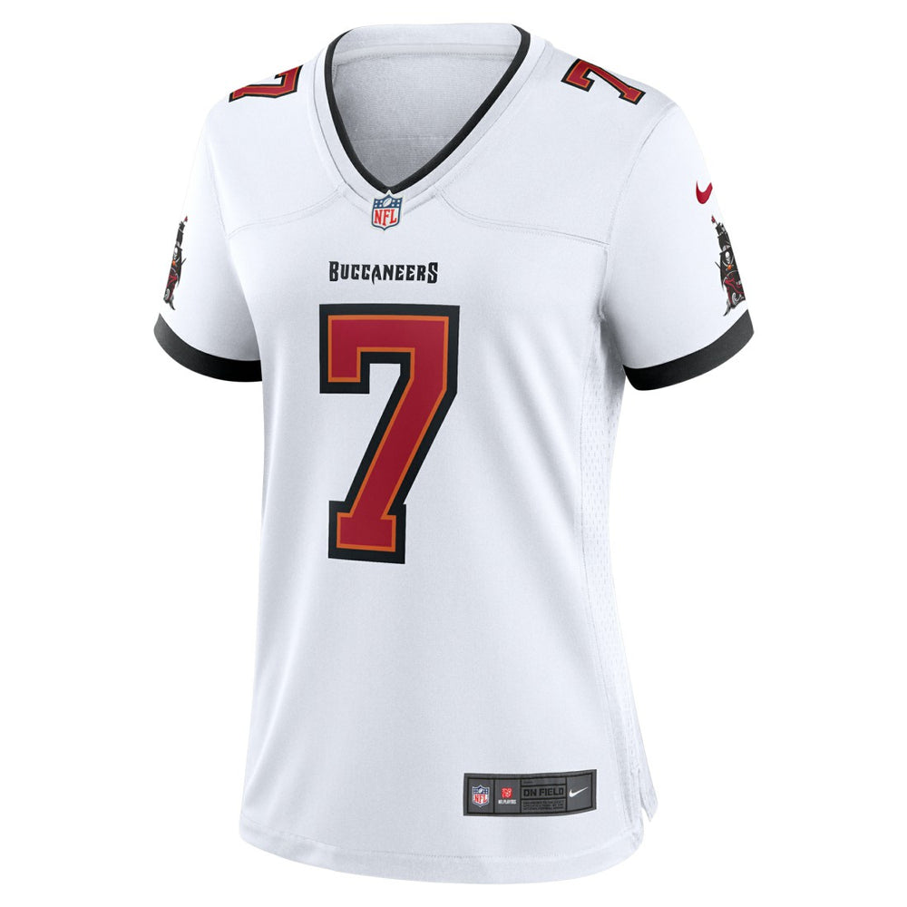 Bucky Irving Tampa Bay Buccaneers Women's Game Jersey White - Nike
