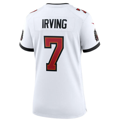 Bucky Irving Tampa Bay Buccaneers Women's Game Jersey - White | NFL Jerseys