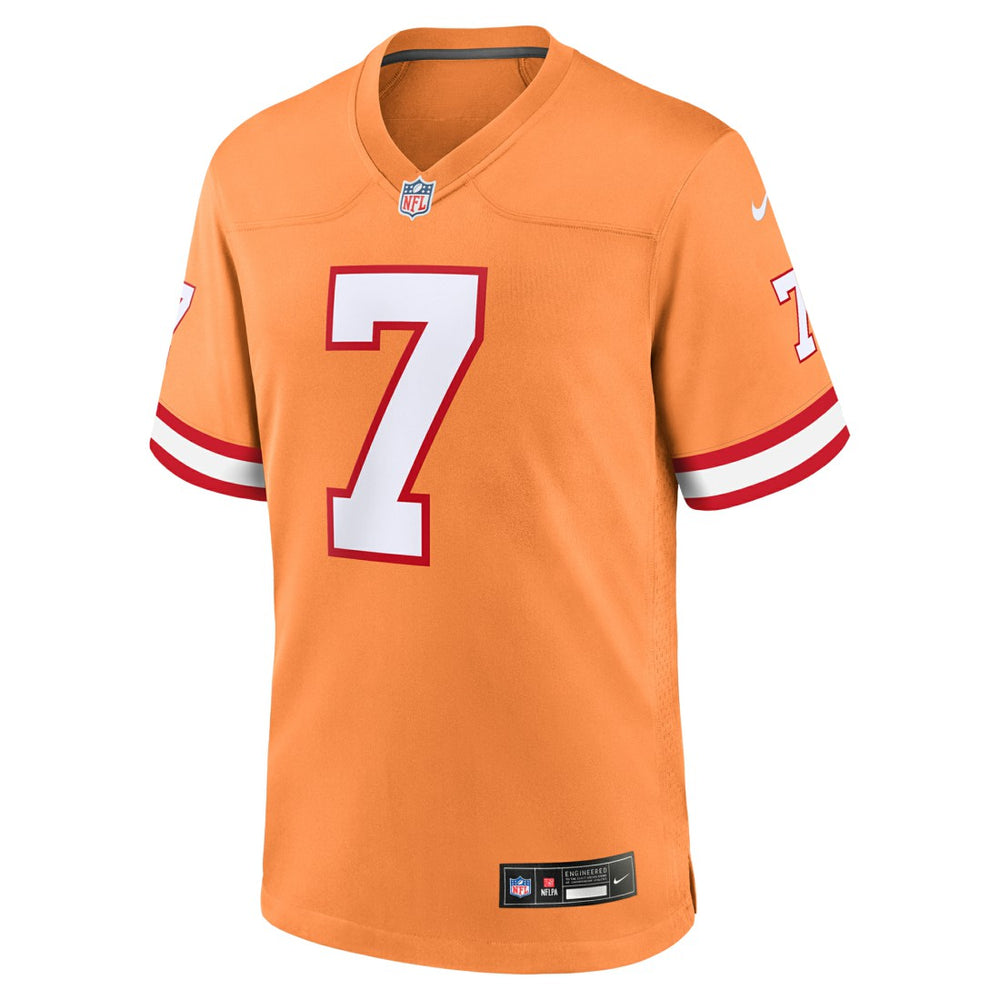Bucky Irving Tampa Bay Buccaneers Alternate Game Jersey Orange - Nike