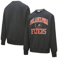 Philadelphia Flyers - Mitchell & Ness Playoff Win Fleece Pullover Sweatshirt Charcoal