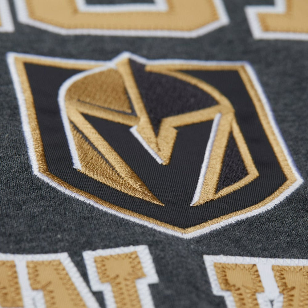 Vegas Golden Knights Mitchell & Ness Playoff Win Fleece Pullover Sweatshirt Black