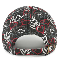 Washington Commanders '47 Girls Preschool Mural Clean Up Adjustable Hat Black - 47 brand