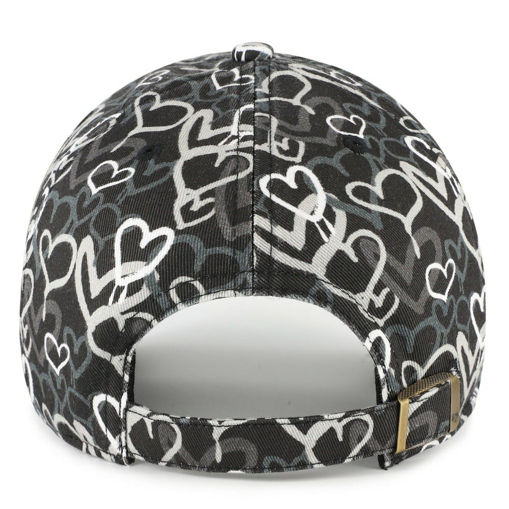 Las Vegas Raiders '47 Girls Preschool Mural Clean Up Adjustable Hat Black - 47 brand